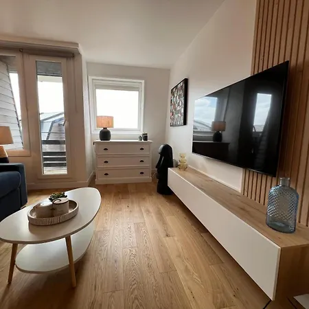 Zen Studio Marina Deauville - Vue Mer - Parking Prive *