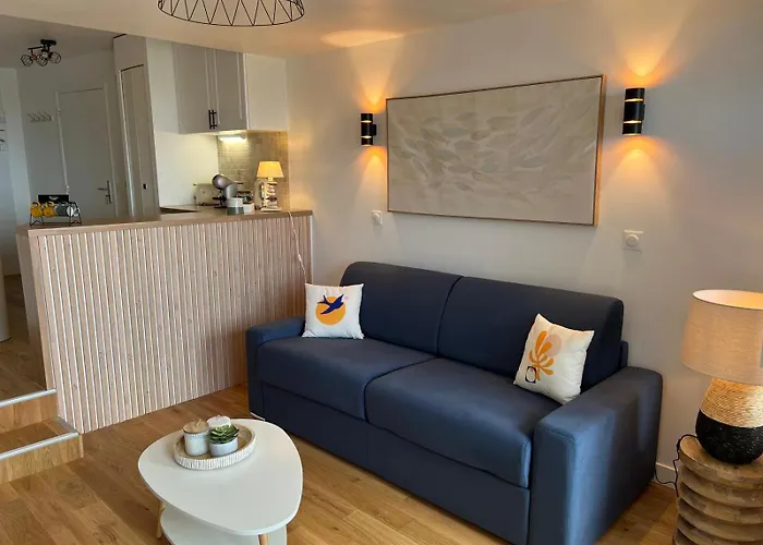 Apartamento Zen Marina Vue - Design Chic Deauville